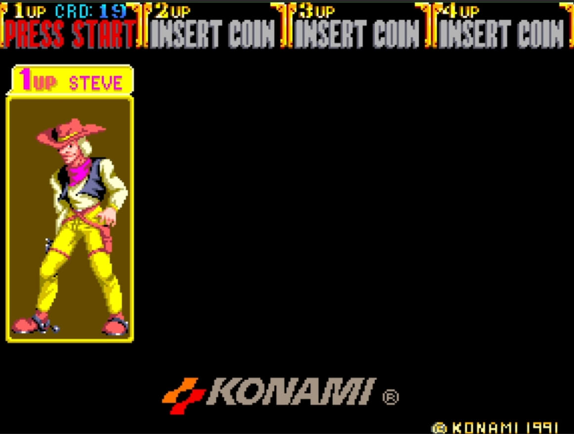 Sunset Riders - геймплей игры Arcade